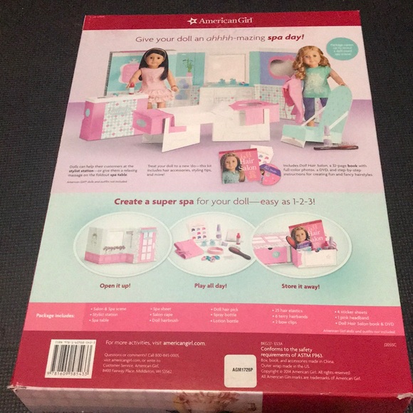 American Girl Salon and Spa set 🆕. - Picture 2 of 7